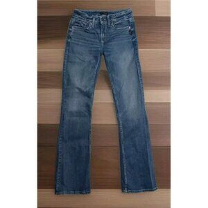 Silver Jeans Suki Bootcut Women's Size 27x33 Stretch Blue Low Rise